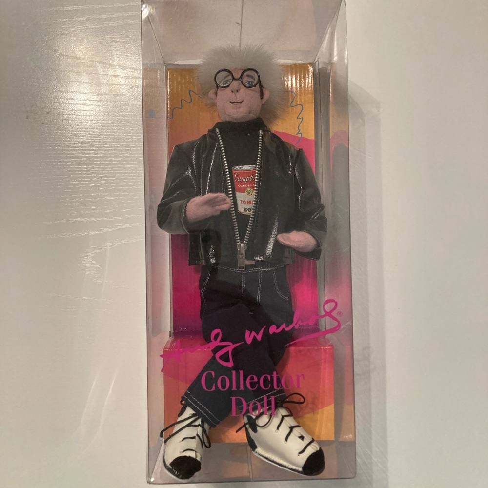 Andy Warhol collectors doll